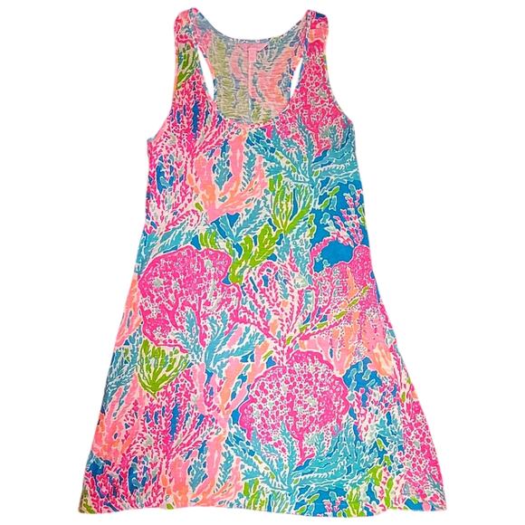 Lilly Pulitzer Cordon Dress L HTF Let’s Cha Cha Print - Picture 3 of 6